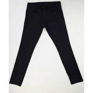 J Brand Size 30X32 Womens The Pencil Leg Shadow Black Denim 5 Pocket Jeans USA